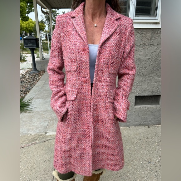 BCBGMaxAzria Jackets & Blazers - BCBG Coat, Size Small, Pink